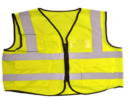 Hi Visibility Vests -Green Pocketed - KAKSWEAR Online Shop